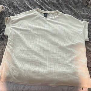 NEVER WORN SHEIN Cream Blouse Top